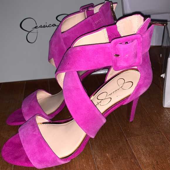 magenta heels
